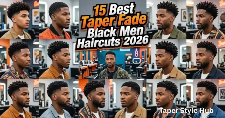 15 Best Taper Fade Black Men Haircuts 2026
