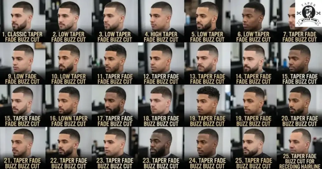 25 Best Taper Fade Buzz Cut Styles for Men