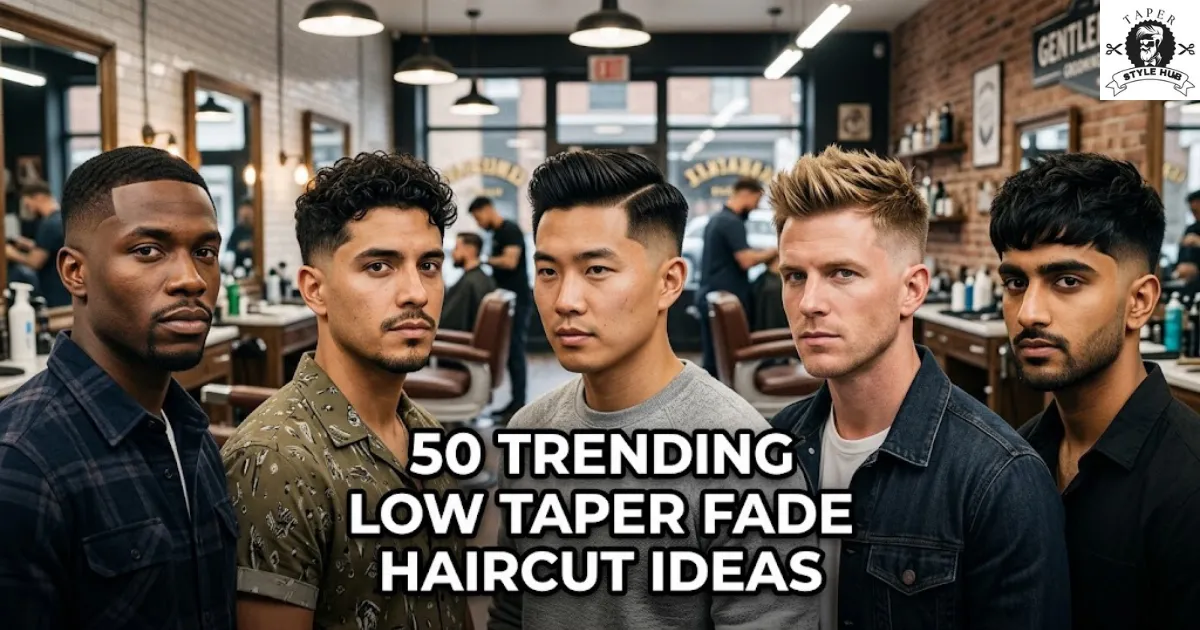 50 Trending Low Taper Fade Haircut Ideas