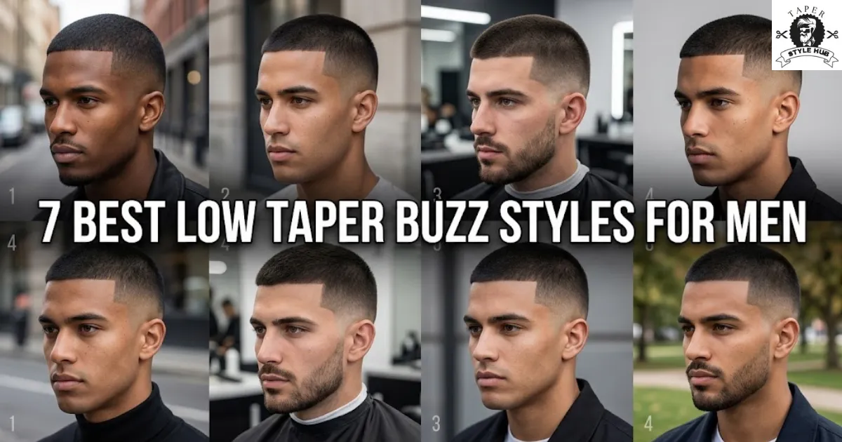 7 Best Low Taper Buzz Styles For Men