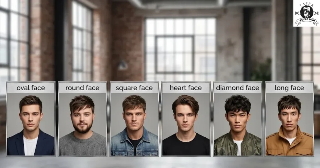 Best Face Shapes for a Mid Taper Textured Fringe
