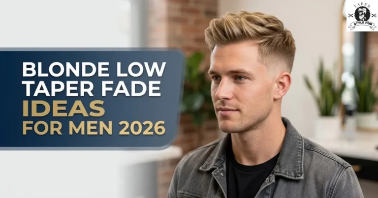 Blonde Low Taper Fade Ideas For Men 2026