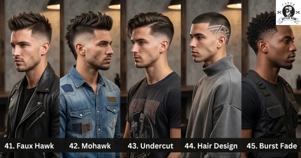 Bold and Edgy Low Taper Fade Haircut Styles