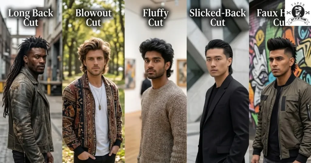 Bold and Statement Mid Taper Mullet Styles
