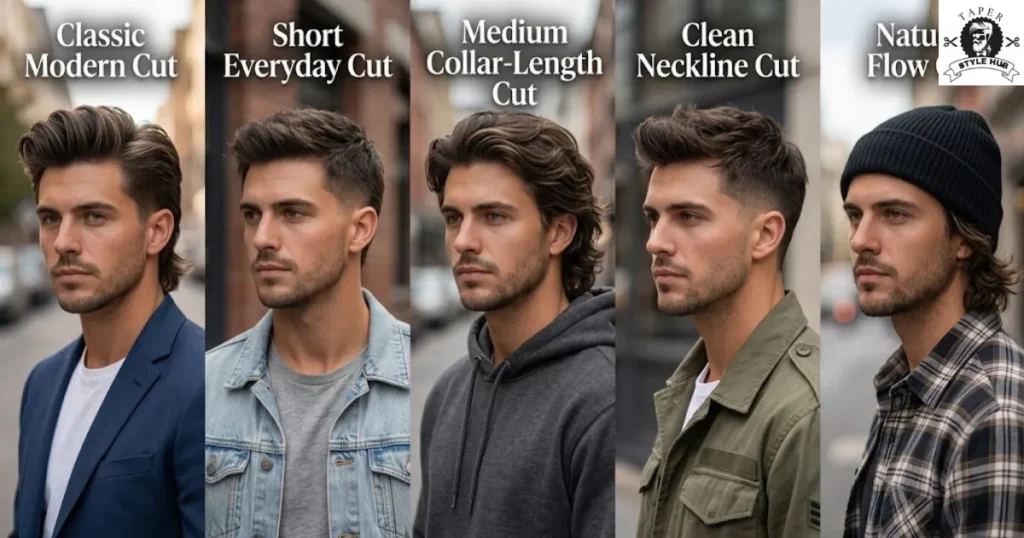 Classic and Everyday Mid Taper Mullet Styles