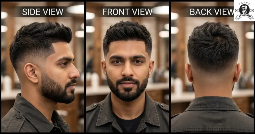 How a Medium Taper Fade Looks From Every Angle