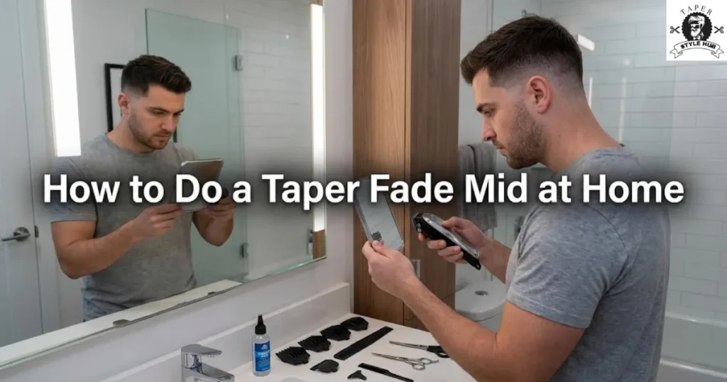 How to Do a Taper Fade Mid at Home