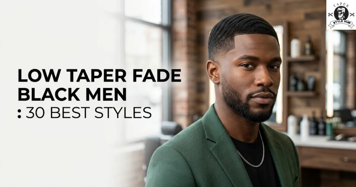 Low Taper Fade Black Men: 30 Best Styles