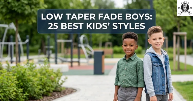 Low Taper Fade Boys: 25 Best Kids’ Styles