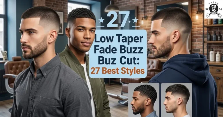 Low Taper Fade Buzz Cut: 27 Best Styles