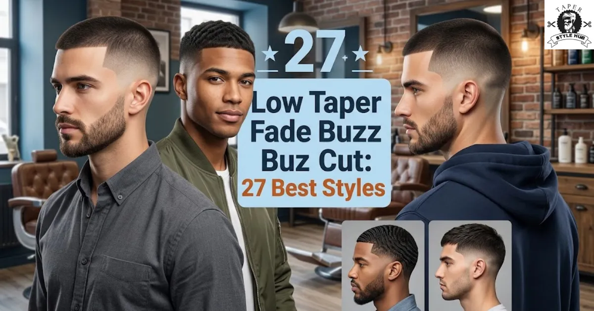 Low Taper Fade Buzz Cut: 27 Best Styles