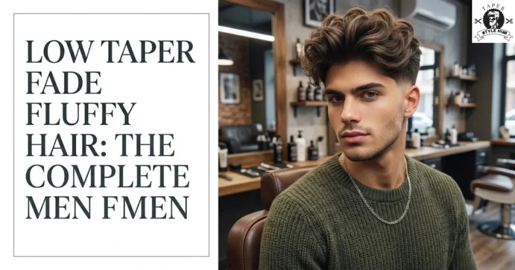 Low Taper Fade Fluffy Hair: The Complete Guide for Men