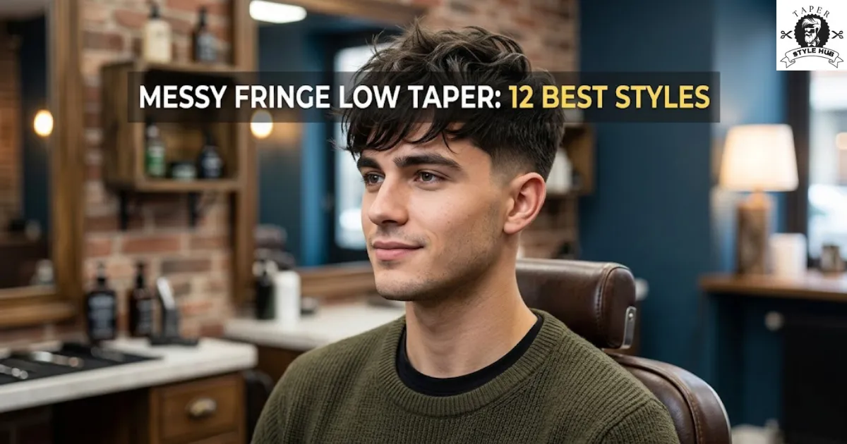 Messy Fringe Low Taper: 12 Best Styles
