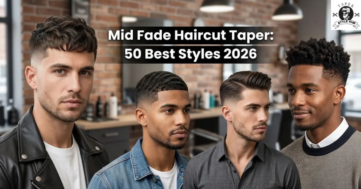 Mid Fade Haircut Taper:50 Best Styles 2026