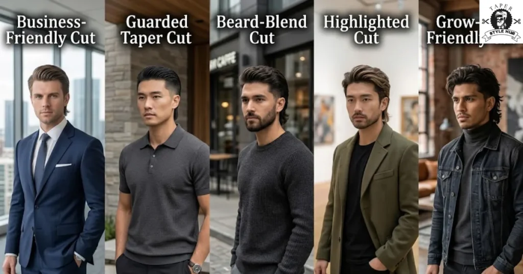 Professional and Low-Maintenance Mid Taper Mullet Styles
