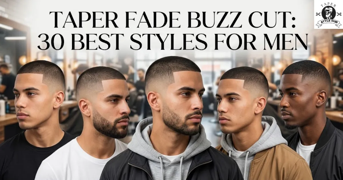 Taper Fade Buzz Cut: 30 Best Styles for Men