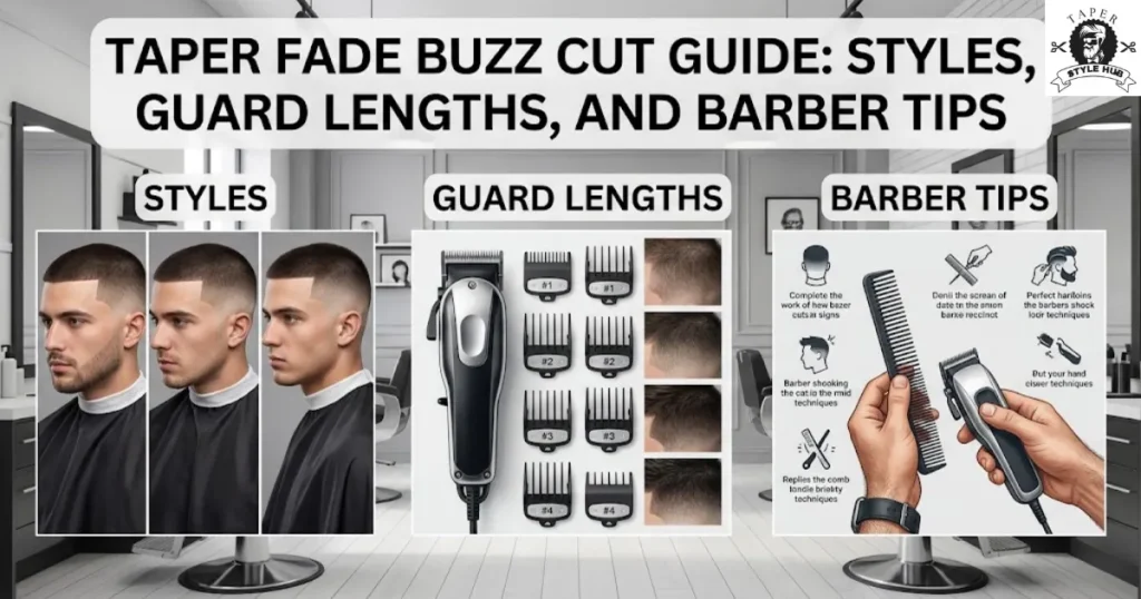 Taper Fade Buzz Cut Guide: Styles, Guard Lengths, and Barber Tips
