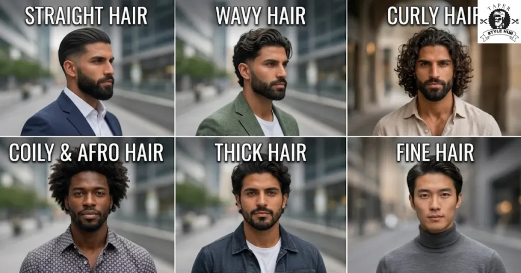 Taper Fade Long Hair by Hair Type