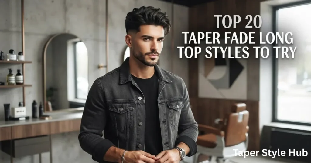 Top 20 Taper Fade Long Top Styles to Try