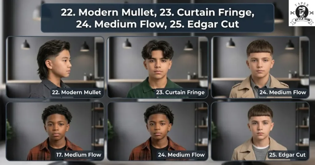 Trend-Led Styles for Older Boys