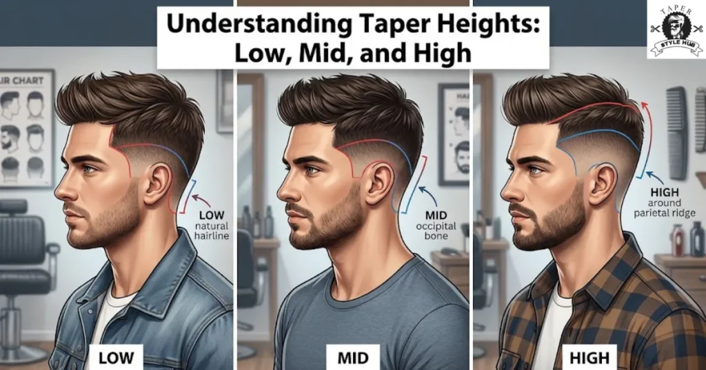 Understanding Taper Heights: Low, Mid, and High
