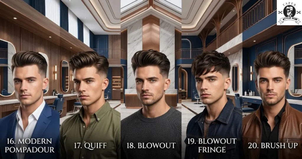 Volume and Height Low Taper Fade Haircut Styles
