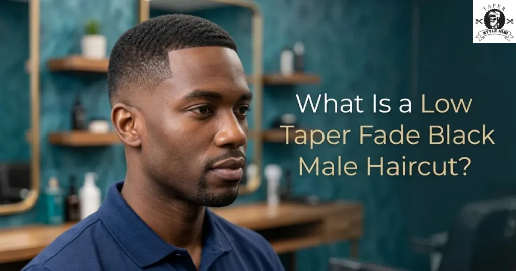 What Is a Low Taper Fade Black Male Haircut?