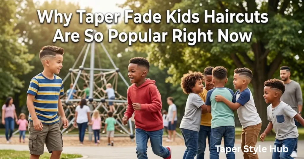 Why Taper Fade Kids Haircuts Are So Popular Right Now