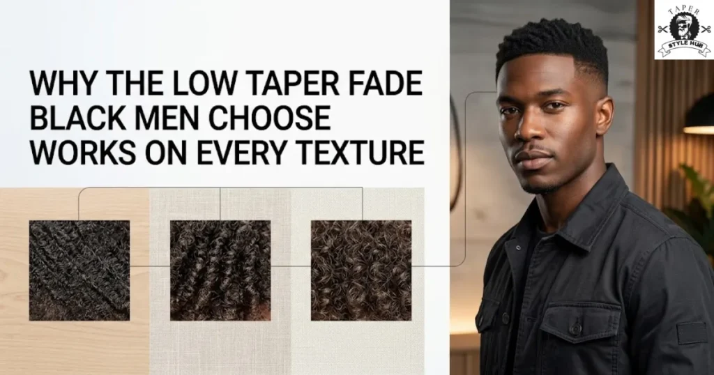 Why the Low Taper Fade Black Men Choose Works on Every Texture