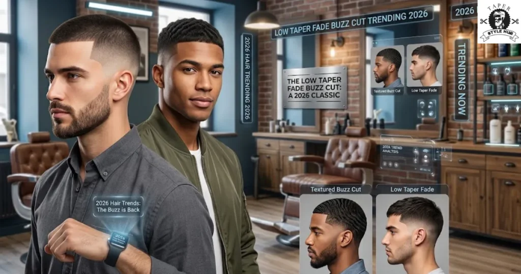 Why the Low Taper Fade Buzz Cut Is Trending in 2026